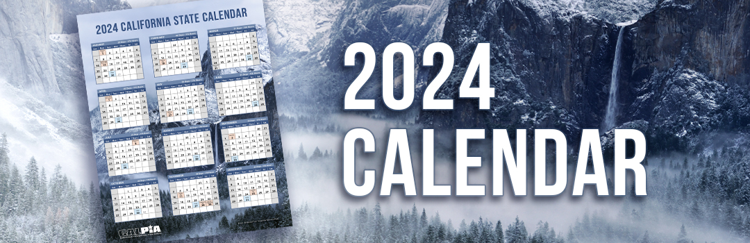 2024 California State Calendar